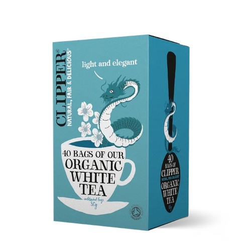 Clipper | Organic White 40  Teabags