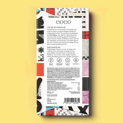 Coco Chocolatier | Orange Milk Chocolate Bar