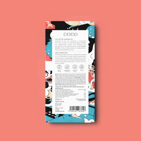 Coco Chocolatier | Salted Caramel Dark Chocolate Bar