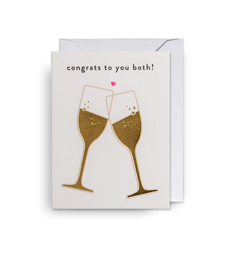 Congrats To You Both | Greeting Card