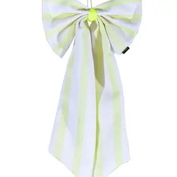 Coopz | Loop Canvas Cream/Lime Wide Striped