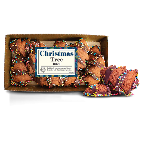 Cottage Delight | Christmas Tree Chocolate Biscuit Bites