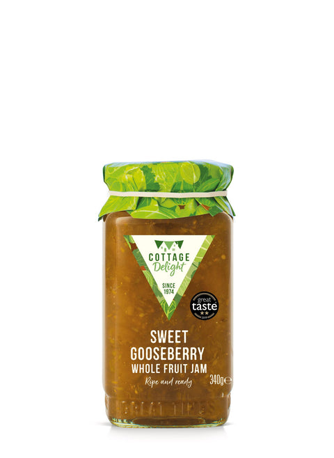 Cottage Delight | Sweet Gooseberry Whole Fruit Jam