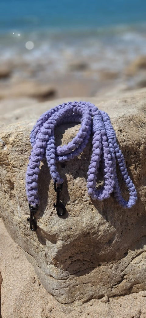 Crafty Cunús | 1.5 Metre Slim Dog Lead Lilac