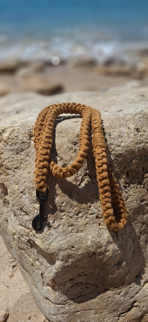Crafty Cunús | 1.5 Metre Slim Dog Lead Mustard