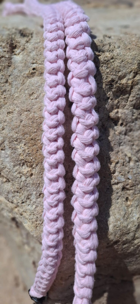 Crafty Cunús | 1.5 Metre Thick Dog Lead Baby Pink