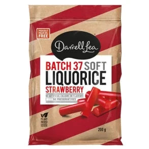 Darrell Lea | Batch 37 Soft Strawberry Liquorice