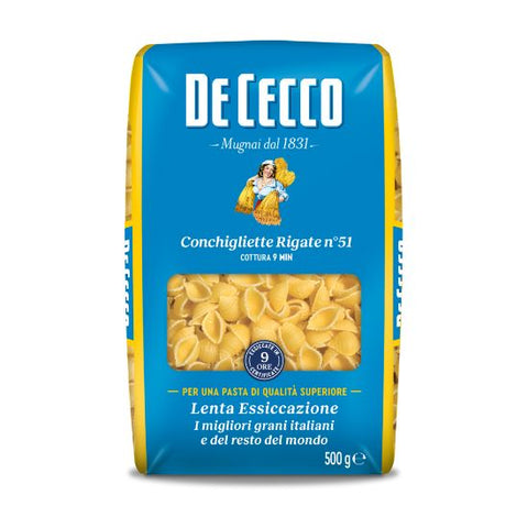De Cecco | Conchigliette Rigate n51