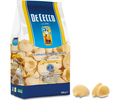 De Cecco |  Lumaconi Rigati Pasta