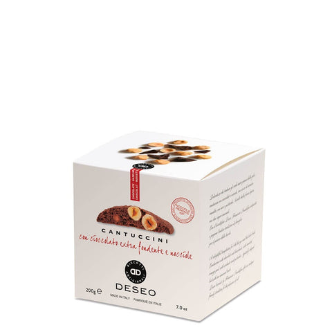 Deseo | EXTRA DARK CHOCOLATE AND PGI PIEMONTE HAZELNUTS CANTUCCINI