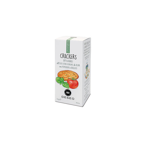 Deseo | Extra Virgin Olive Oil Tomato And Basil Cracker