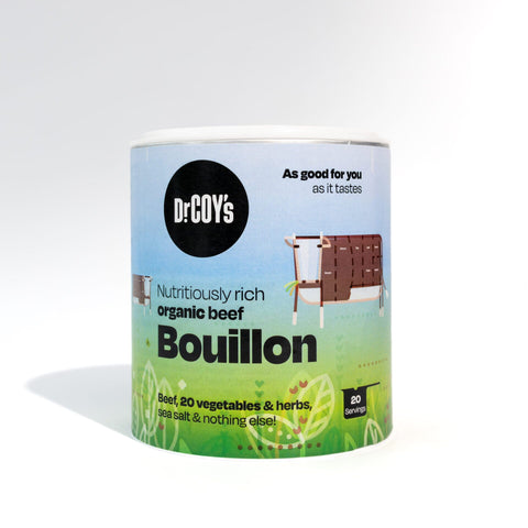 Dr. Coy's | Nutritiously Rich Organic Beef Bouillon