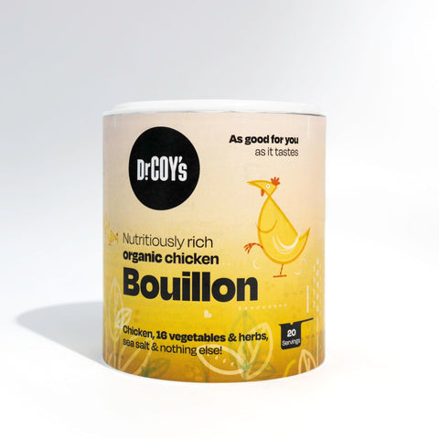Dr. Coy's | Nutritiously Rich Organic Chicken Bouillon