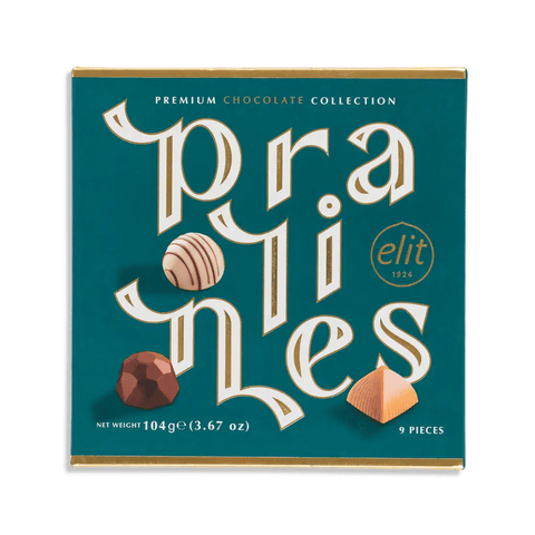 Elit | Assorted Chocolate Pralines Green
