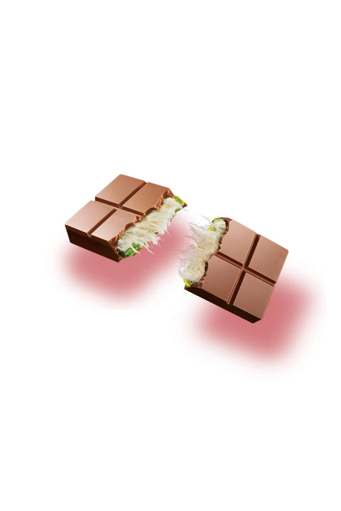 Elit | Cream Filled Milk Chocolate with Pistachio & Cotton Candy