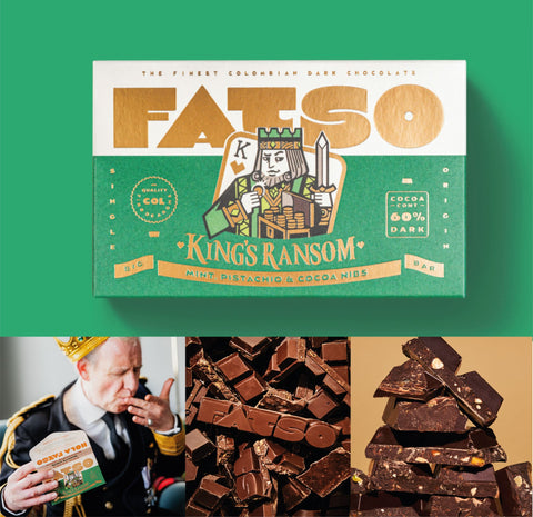 Fatso | King's Ransom | Mint, Pistachio & Cocoa Nibs