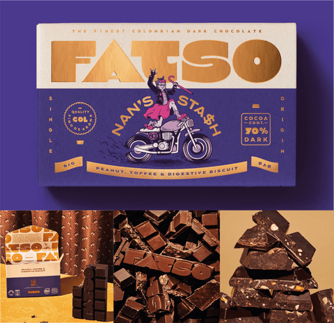 Fatso | Nan's Stash | Peanut, Toffee & Digestive Biscuit