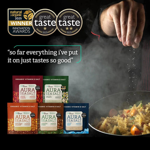 Feel Complete | Aura Sea Salt Infused with Mushroom & Herbs