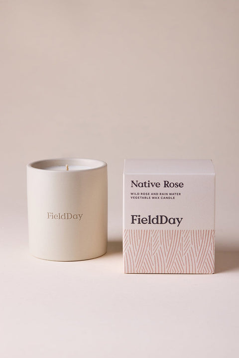 FieldDay | Classic Native Rose Stoneware Candle