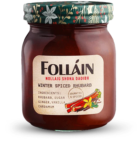 Follaín | Winter Spiced Rhubarb Jam