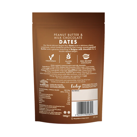 Forest Feast | Peanut Butter & Milk Chocolate Dates