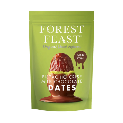 Forest Feast | Pistachio Crisp Milk Chocolate Dates