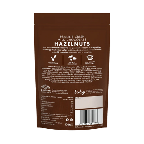 Forest Feast | Praline Crisp Milk Chocolate Hazelnuts