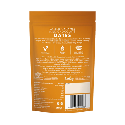 Forest Feast | Salted Caramel Milk Chocolate Dates