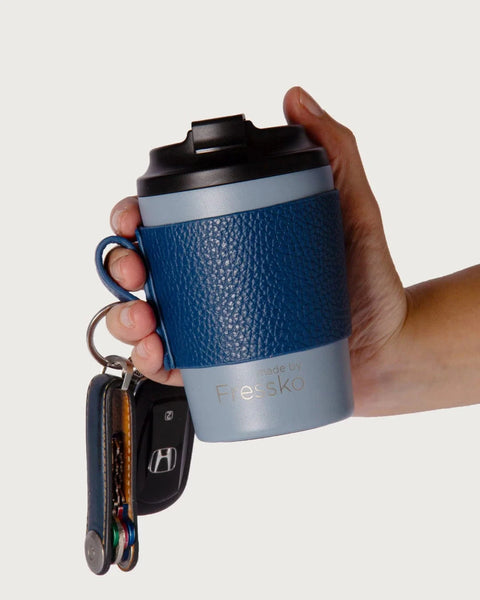 Fressko | Bino Premium Italian Leather Sleeve Indigo