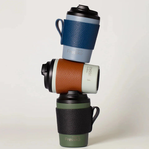 Fressko | Camino Premium Leather Sleeve Raven