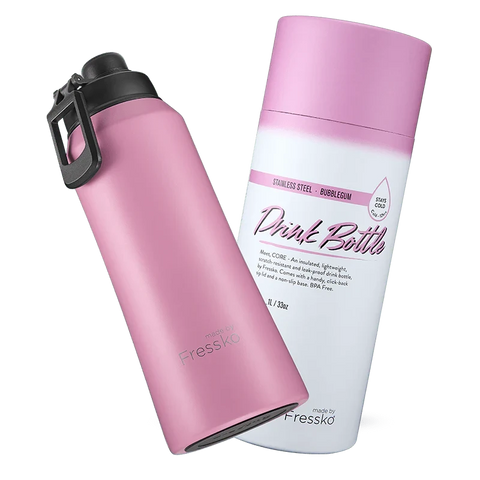 Fressko | Core Bubblegum Drink Bottle 1Ltr