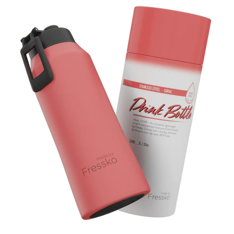 Fressko | Core Coral Drink Bottle 1Ltr