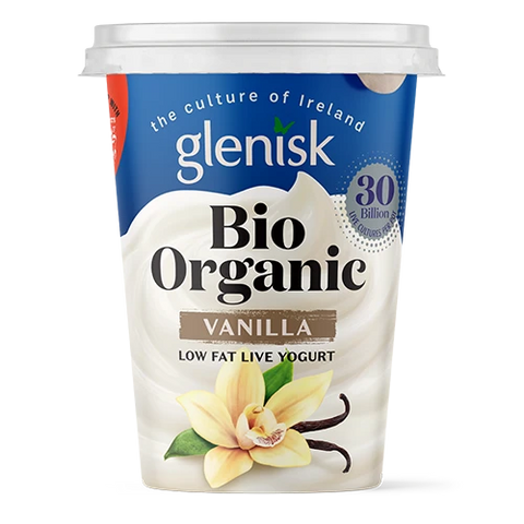 Glenisk | Low Fat Bio Organic Vanilla Yogurt