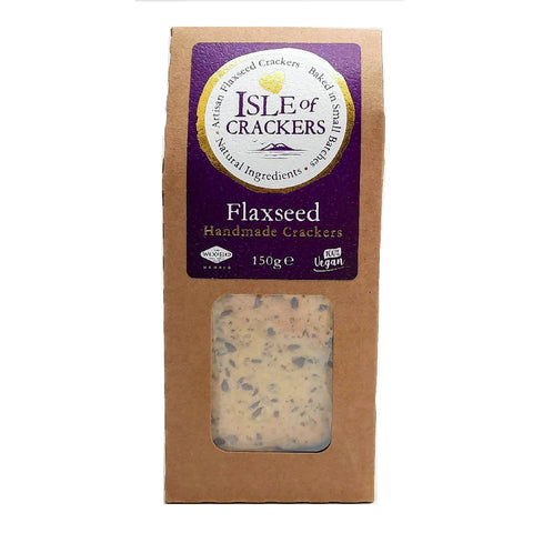 Isle Of Crackers | Flaxseed Handmade Crackers