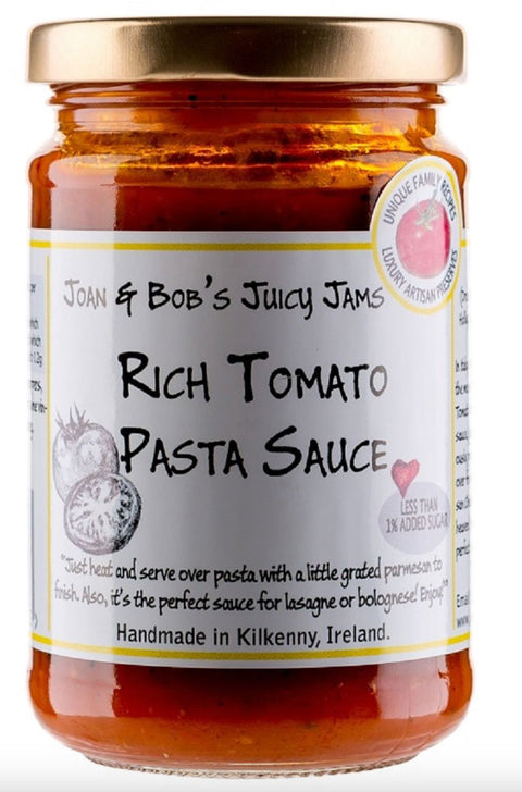 Joan & Bob's Juicy Jams | Rich Tomato Pasta Sauce
