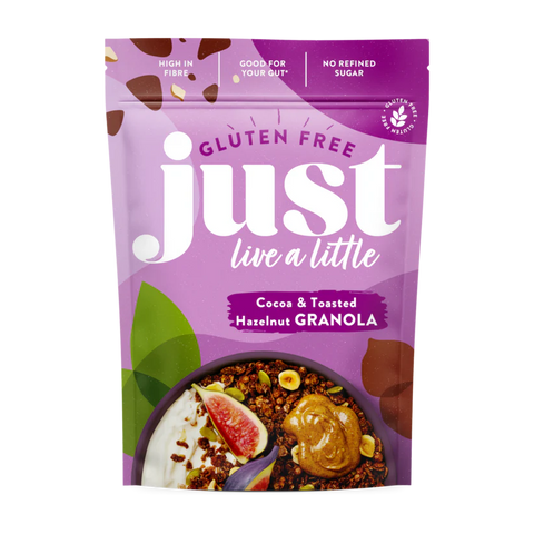 Just Live A Little | Cocoa & Toasted Hazelnut Granola
