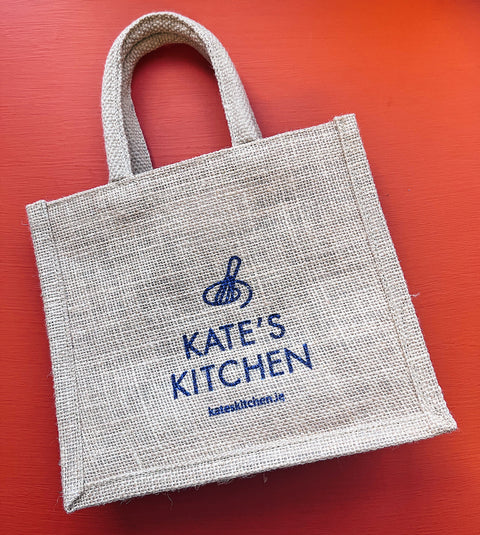 Kate's Small Jute Shopper Christmas
