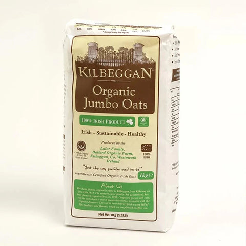 Kilbeggan organic jumbo oats
