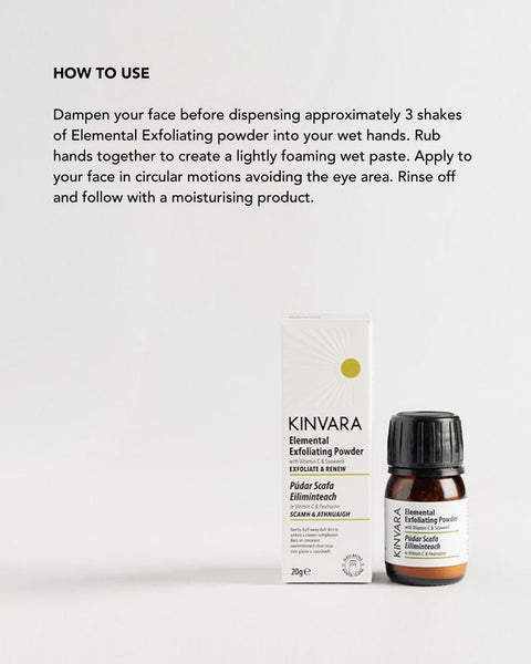 Kinvara | Elemental Exfoliating Powder