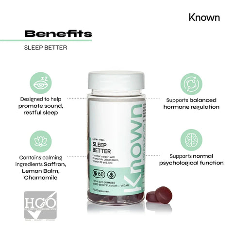 Known | Sleep Better Gummies
