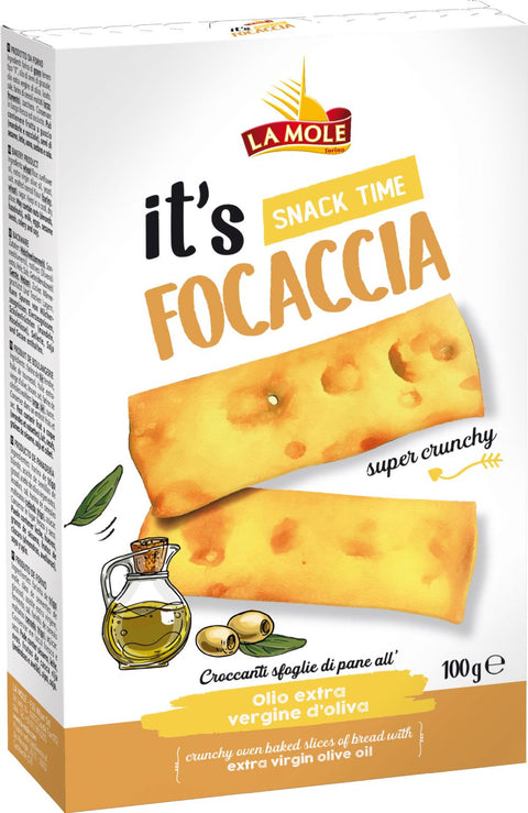 La Mole | Extra Virgin Olive Oil Focaccia Crackers