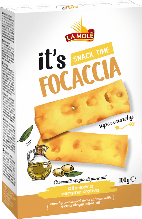 La Mole | Extra Virgin Olive Oil Focaccia Crackers