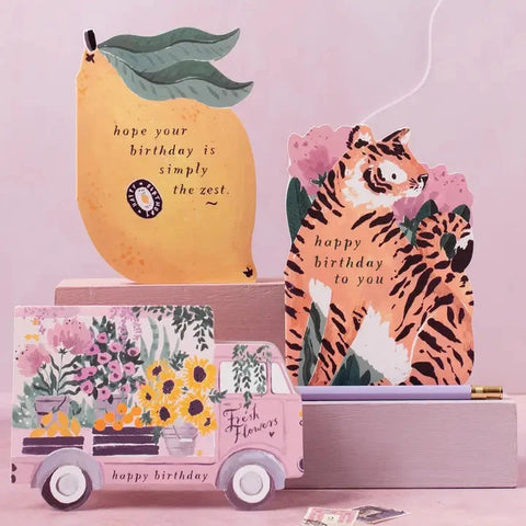 Lemon Zest Birthday Card | Sister Paper Co