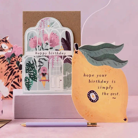 Lemon Zest Birthday Card | Sister Paper Co