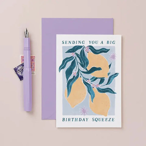 Lemons Birthday Card | Sister Paper Co