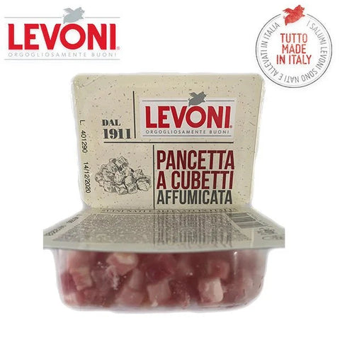 Levoni | Diced Smoked Pork Belly