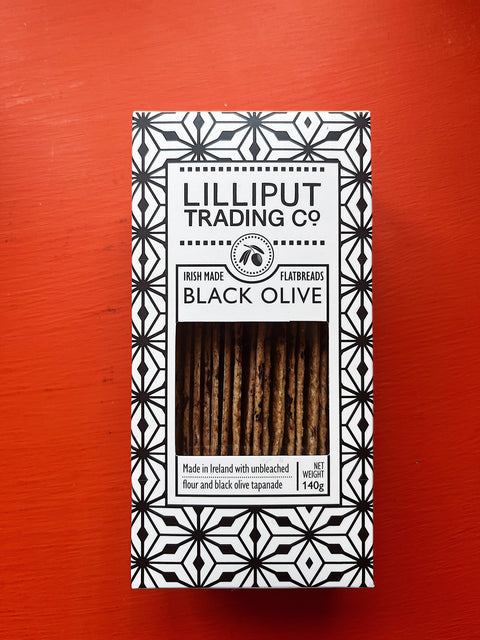 Lilliput Trading Co | Black Olive Flatbreads