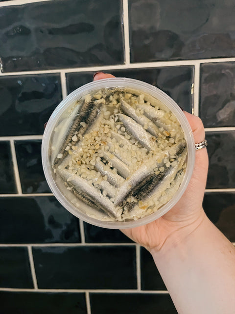 Lilliput Trading Co | Marinated Anchovy Fillets with Garlic