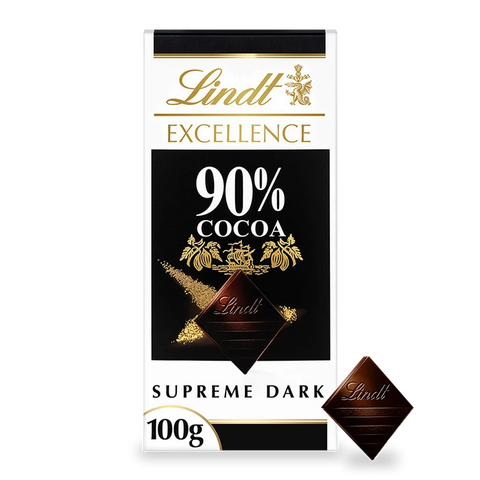 Lindt | Excellence 90% Dark Cocoa Bar
