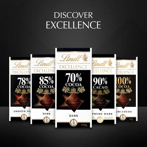 Lindt | Excellence Dark 100% Cocoa Bar